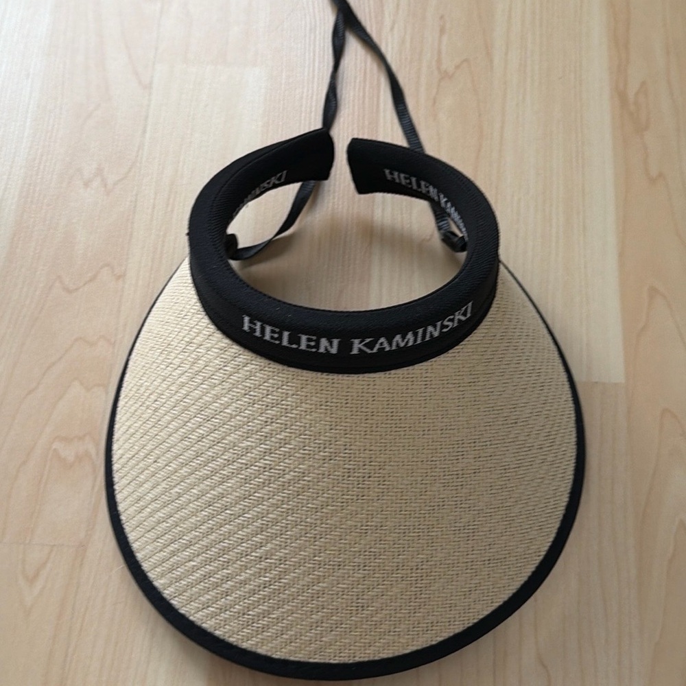 EUC Helen Kaminski women’s outdoor sun visor hat
